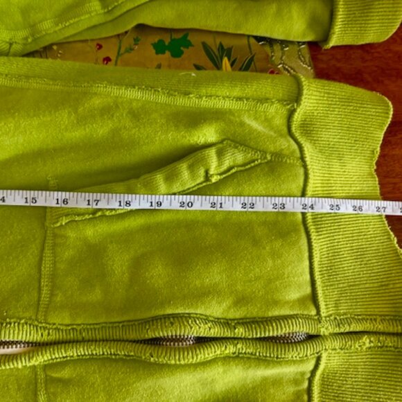 Vintage Abercrombie & Fitch Men's FullZip Muscle Hoodie Sz Large Rare Green, Y2K - Picture 4 of 5